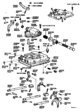 Gear Shift Fork & Lever Shaft (Mtm)