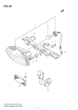 Rear Combination Lamp (Lt-A400Fl3 P28)
