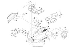 Front Rack, Body Panel, And Headlight Assemblies