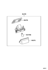 Rear License Plate Lamp