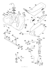 Tank, Seat, Cover