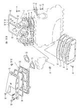 Inlet case - exhaust cover