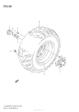 Right Rear Wheel (Lt-A500Xpl2 E33)