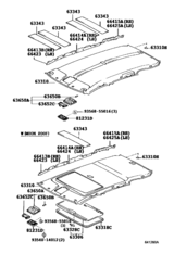 Roof Headlining & Silencer Pad