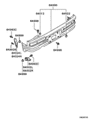 Rear bumper & support