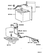 Battery cable & bracket