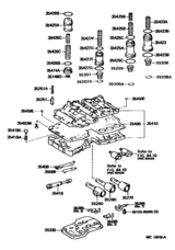 Valve Body & Oil Strainer (Atm)