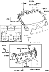Back Door Panel & Glass