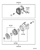 A/c condenser, piping