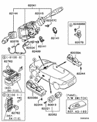 Switch & cigar lighter