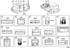 Caution Plate (Exterior & Interior)