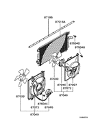 A/c condenser, piping