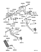 Brake & clutch pedal