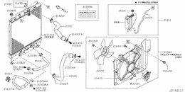Radiator, shroud & fitting