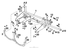 Head Light Support, Attachment