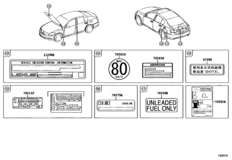Caution Plate (Exterior & Interior)