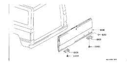 Rear body