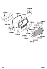 Back Door Panel & Glass