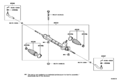 Front Steering Gear & Link