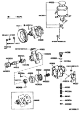 Vane Pump & Reservoir (Power Steering)