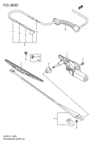 rear wind windshield wiper