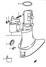 Drive shaft housing