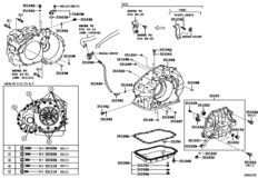 Transmission Case & Oil Pan (Atm)