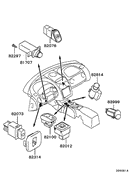 Switch & cigar lighter