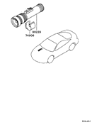 Emergency flare & extinguisher