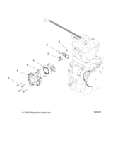 Engine, Throttle Body And Fuel Rail