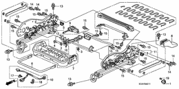 Front seat components