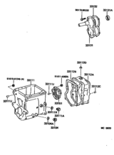 Clutch Housing & Transmission Case (Mtm)