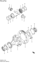 フロントデファレンシャルギヤ