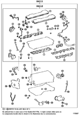 Engine Overhaul Gasket Kit