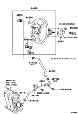 Brake Booster & Vacuum Tube