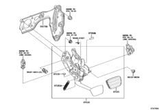 Brake Pedal & Bracket