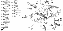 Harness band/bracket