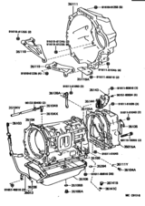 Transmission Case & Oil Pan (Atm)