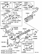 Exhaust pipe & muffler