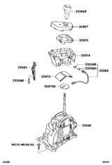 Shift Lever & Retainer