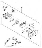 Brake Caliper Rear