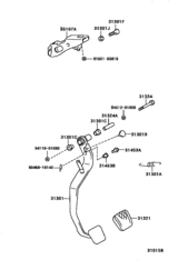 Clutch Pedal & Flexible Hose