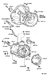 Clutch Housing & Transmission Case (Mtm)