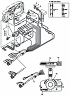 Component parts of remote control box (electrical parts)