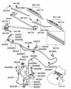 Windshield wiper & washer