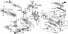 Instrument panel garnish