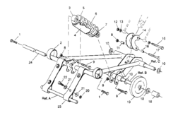 Front torque arm assembly