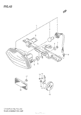Rear Combination Lamp (Lt-F400Fl3 P28)