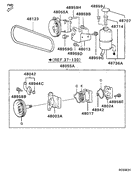 Power steering oil pump