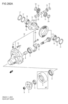 リヤデファレンシャルギヤ